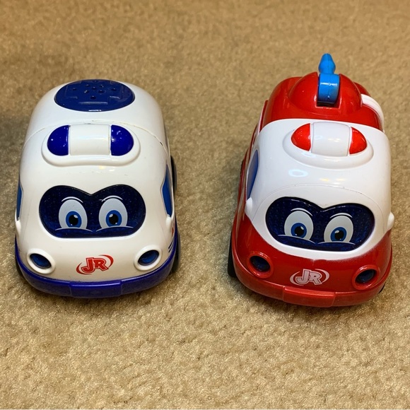 Nkok Other - Toddle Nkok Jr Push and Go Ambulance and Fire Truck